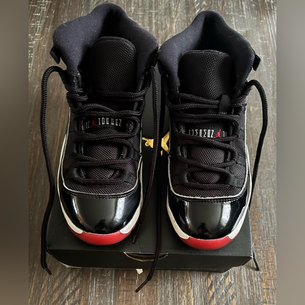 Used Air Jordan 11 Retro (PS) ‘Bred’ 2019 - 378039 061 - Black/True Red/White